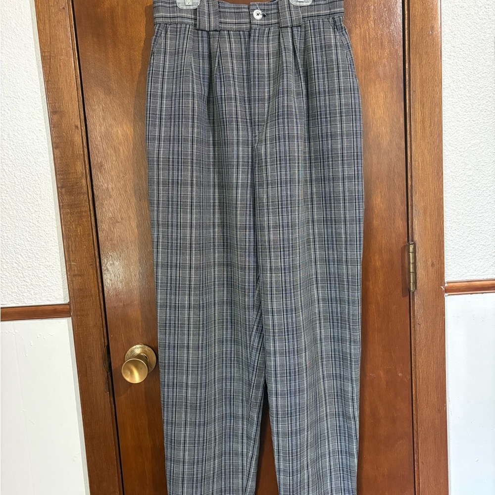 Vintage Christy Girl New York Plaid Pants Women’s Trousers